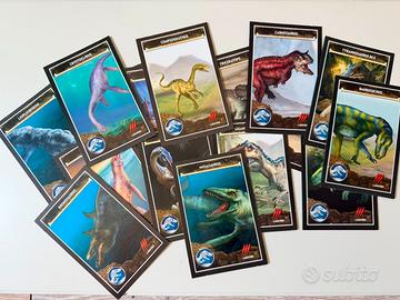 Card dinosauri Jurassic World