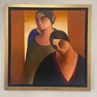 dipinto olio su tela