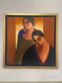 dipinto olio su tela