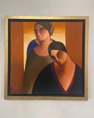 dipinto olio su tela