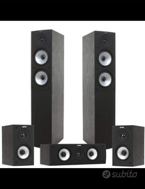 Sistema Home Cinema 5.0 Jamo S 526 HCS BK