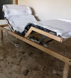 Letto ortopedico rialzabile motorizzato sincroflex