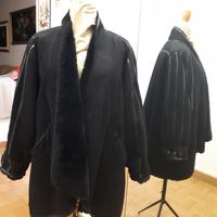 Montone nero da donna