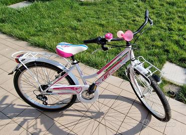 Bicicletta bambina misura 24, cambio shimano