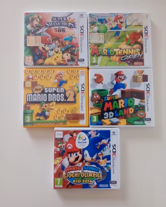 Lotto 5 Giochi Nintendo 3DS