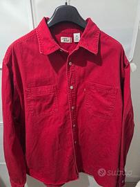 Splendida overshirt vinta in cotone pesante Levi's