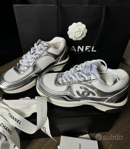 scarpe da ginnastica chanel 37.5 Abbigliamento e Accessori In vendita a Como