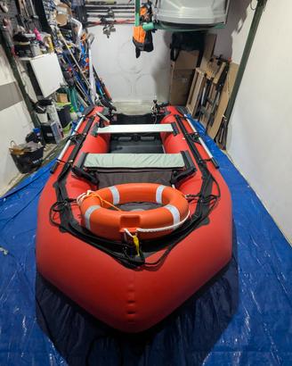 gommone da pesca 300 ozeam motore 5.5hp 4t 
