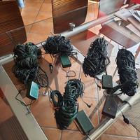 lampadine colorate di Natale luci albero