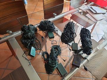 lampadine colorate di Natale luci albero