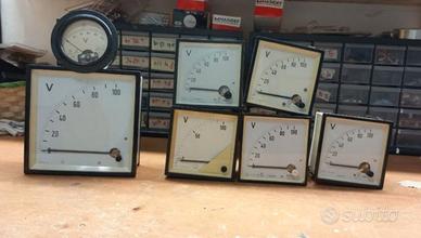 Strumenti pannello: Voltometro in continua