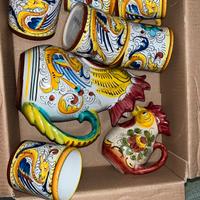 set ceramiche Deruta