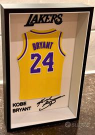 Stampa 3D maglia Lakers Kobe Bryant con autografo