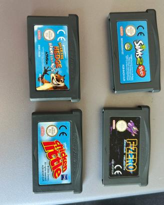 Lotto 4 Giochi Game Boy Advance (GBA)