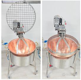 Mescolatore elettrico per polenta 50 kg