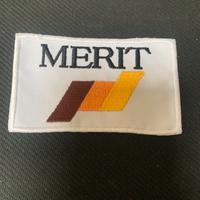 Toppa per vestiti merit pubblicitaria vintage