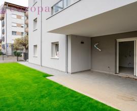 Nuovo bicamere con giardino con sismabonus