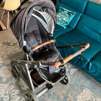 Trio passeggino ovetto culla