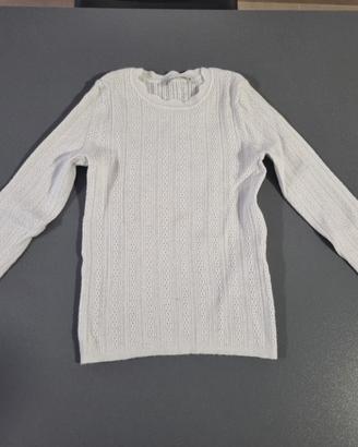 Maglioncino bianco only taglia S