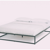 Letto in metallo finitura a polvere industrial