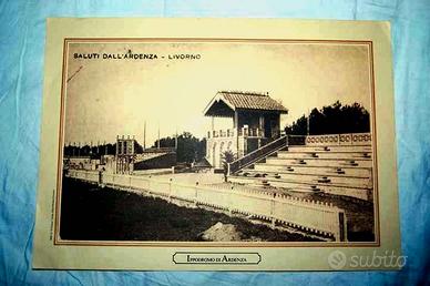 RIPRODUZIONE 06 CART. POSTALE LIVORNO META' '800