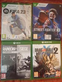 Street fighter e fifa per Xbox x 2 giochi Xbox one