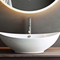 lavabo design ovale