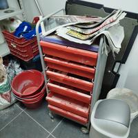 carrello per parrucchieri 