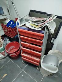 carrello per parrucchieri 