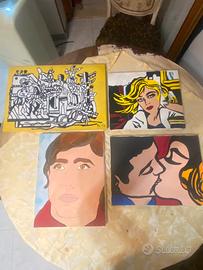 Lotto 11 Quadri Moderni/Pop