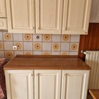 cucina in legno vecchio modello scavolini