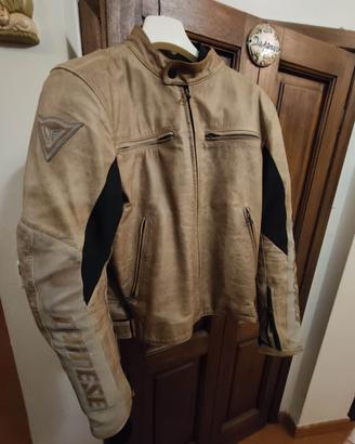 giubbotto Dainese in pelle 