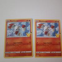 scorbunny set due carte Pokémon 