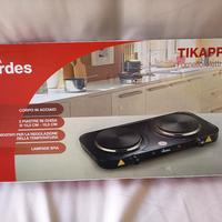  Fornello Elettrico Ardes doppia piastra Tikappa
