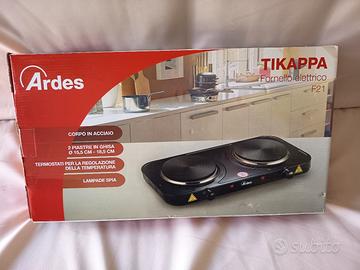  Fornello Elettrico Ardes doppia piastra Tikappa