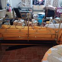 letto matrimoniale in ottone