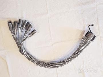 Lampadario 9 luci tipo Turciù, soffitto o parete