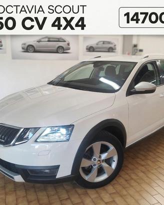 SKODA Octavia "SCOUT" 2.0 TDI 4X4 ADAS E GARANZI