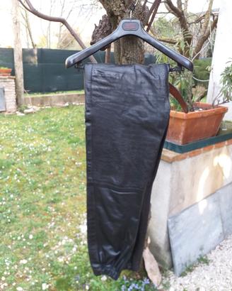 Pantalone in pelle