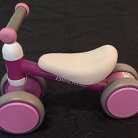 Bici bimba 10-36 mesi 4 ruote senza pedali