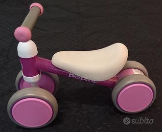 Bici bimba 10-36 mesi 4 ruote senza pedali