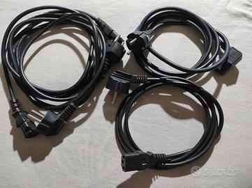 CAVI ALIMENTAZIONE CAVI VGA PER PC NOTEBOOK TV