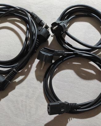 CAVI ALIMENTAZIONE CAVI VGA PER PC NOTEBOOK TV