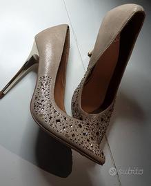 Scarpe Decolletè Benetton, tacco a spillo 10cm