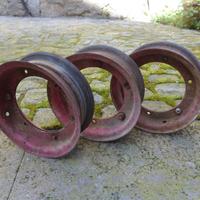 3 Cerchi Ruota Innocenti Lambretta 150 D Originali