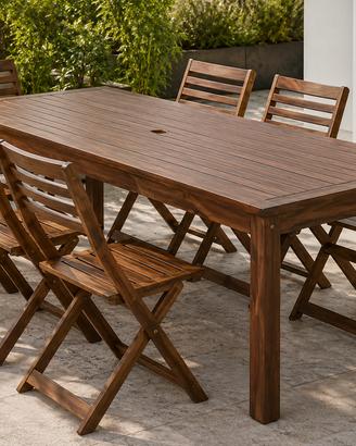 Tavolo da giardino IKEA ÄPPLARÖ 210x90