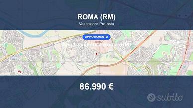 Immobile in asta di 95 m² con box auto a Roma