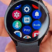 Samsung smart Watch 4 grafite