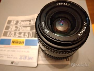 NIKON AF Zoom 28~70 f 3.5~4.5 D imballo Nuovo