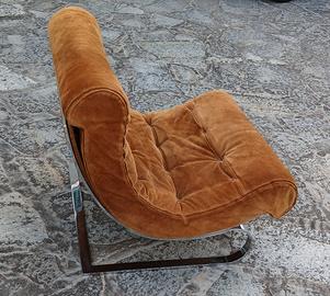 poltrona longue Cinova mod Balestra 1973